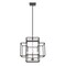 Z-Lite Titania 4 Light Pendant, Black 454-22BK-BN - alternate 3